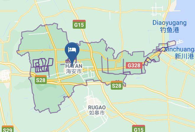 Nantong - Gold Leaf Hotel Maps