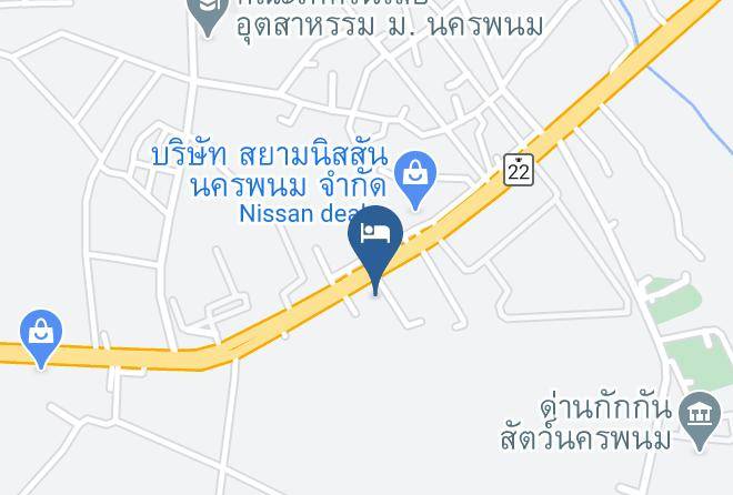 Amphoe Mueang Nakhon Phanom - Gold Mountain Hotel Nakhon Phanom Maps
