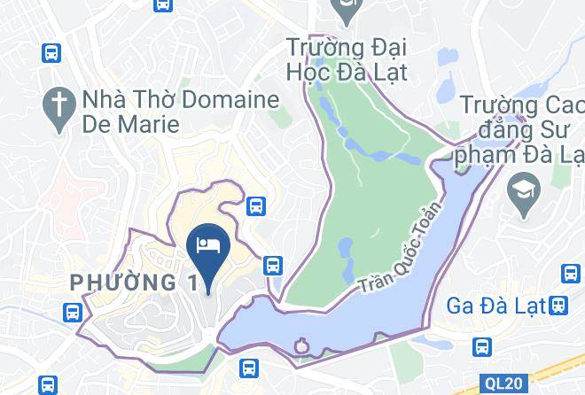 Gold Night Hotel Dalat Map