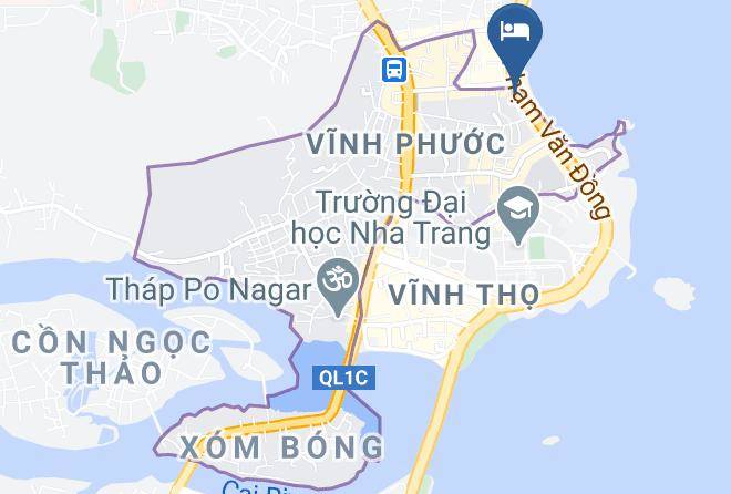 Nha Trang - Gold Ocean Vin Triu Maps