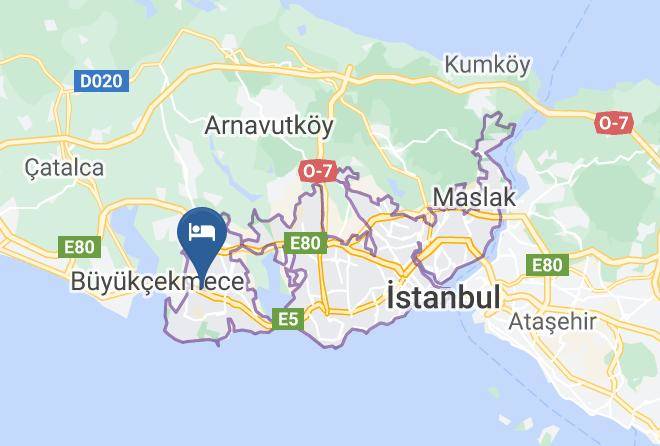 Beylikduzu - Gold Orange Kisa Konaklama Maps