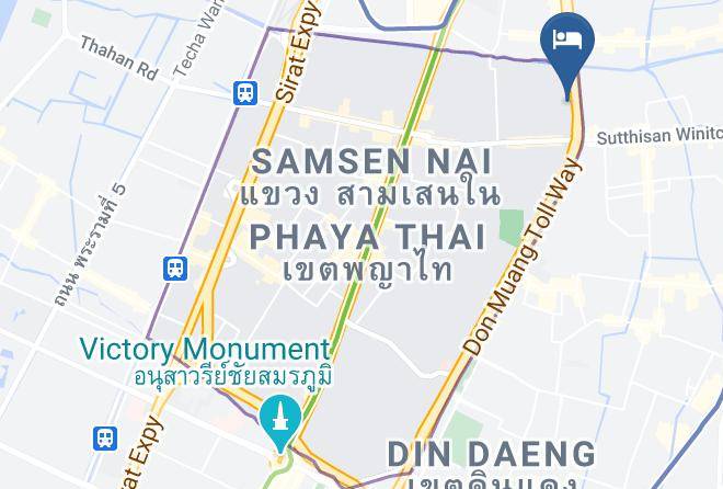 Phaya Thai - Gold Orchid Bangkok Maps