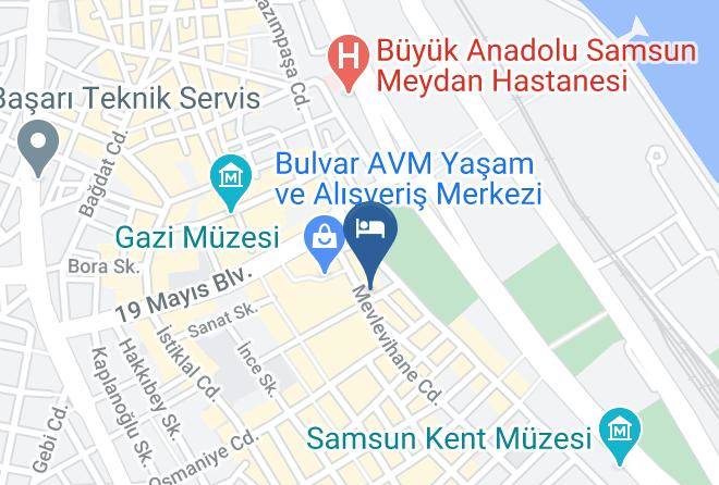 Ilkadim - Gold Otel Maps
