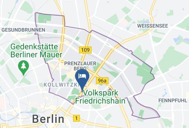 Stadt Berlin - Gold Palais Hotel Maps