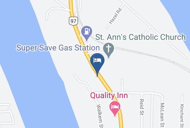 Cariboo - Gold Pan Motel Maps
