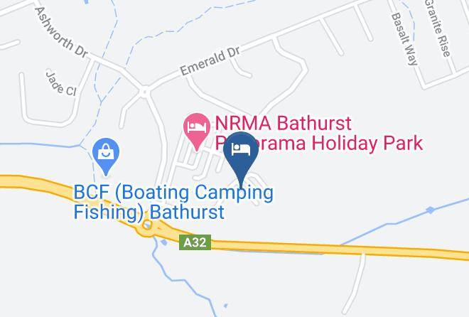 Bathurst Regional - Gold Panner Motor Inn Maps
