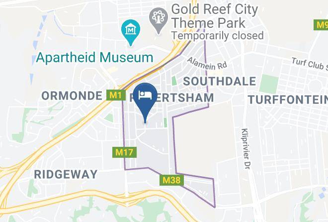 City Of Johannesburg - Gold Reef Lodge Maps