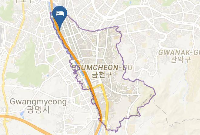 Geumcheongu - Gold River Hotel Maps