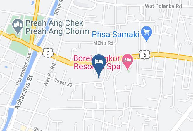 Gold Smith Residence Karte - Siem Reap - Siem Reab Town