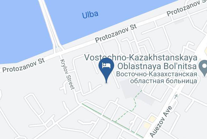 Ust Kamenogorsk - Gold Star Maps