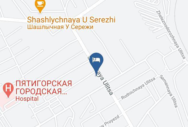 Pyatigorsk - Gold Star Hotel Maps