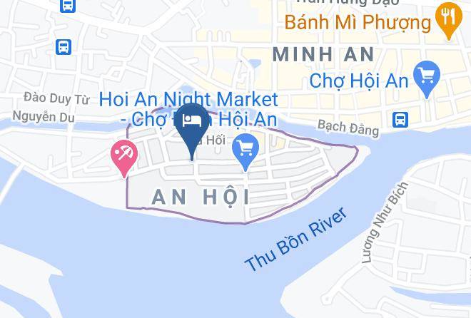 Hi An - Gold Stone Homestay Maps