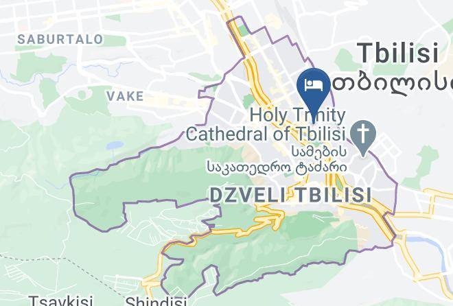 Tbilisi - G Old Town Hotel Maps