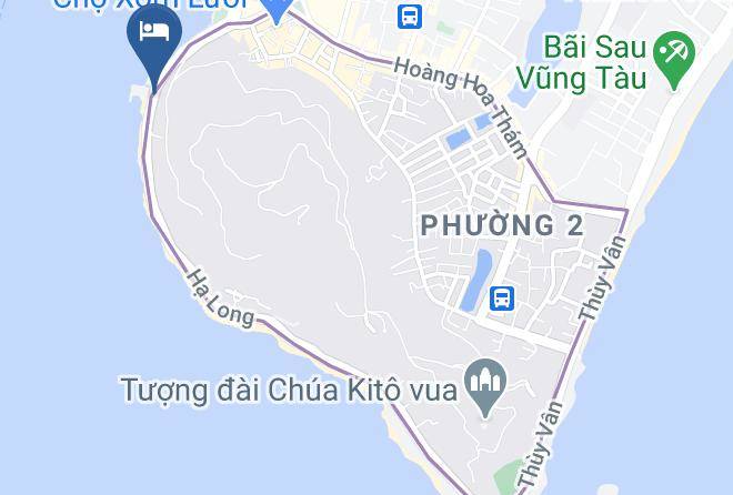 Vung Tau - Gold View Hotel Maps