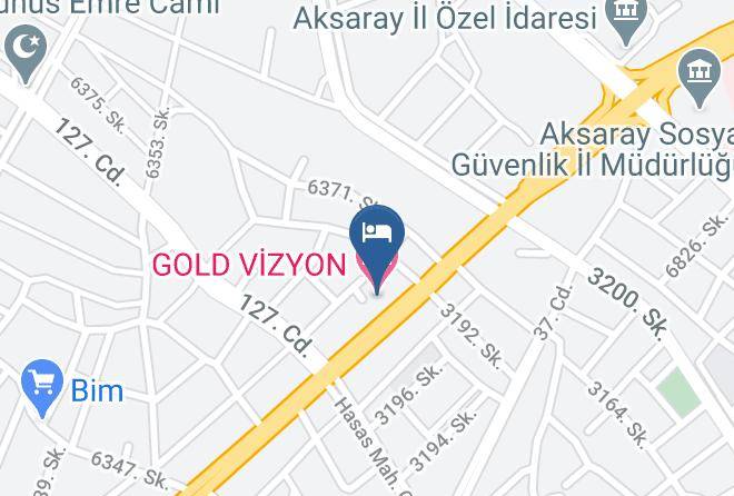 Aksaray Ciftlik - Gold Vizyon Hotel Maps