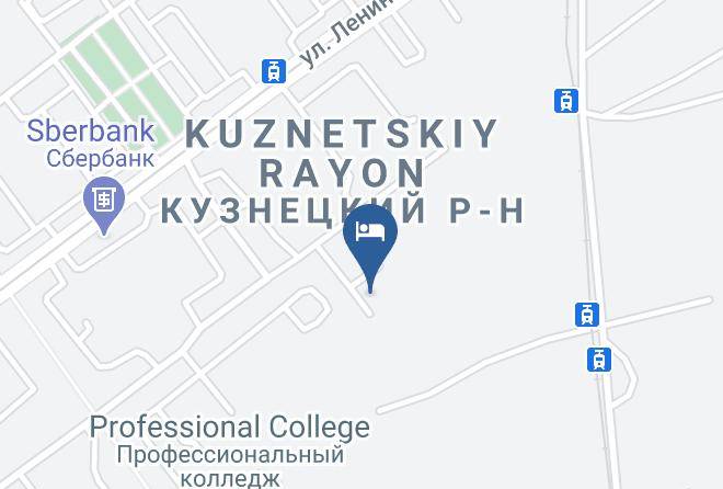Novokuznetsk - Zolotoye Krylo Maps