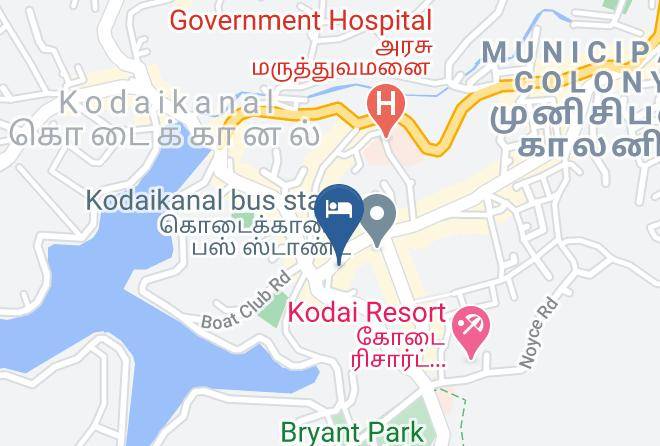 Kodaikanal - Goldan Parks Inn Maps