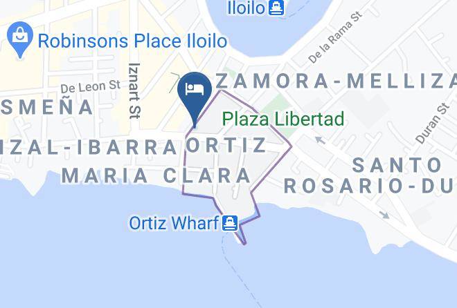 Iloilo - Goldberry Lite Hotel Iloilo Maps