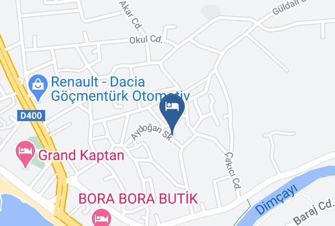 Alanya - Goldcity Hotel Alanya Maps