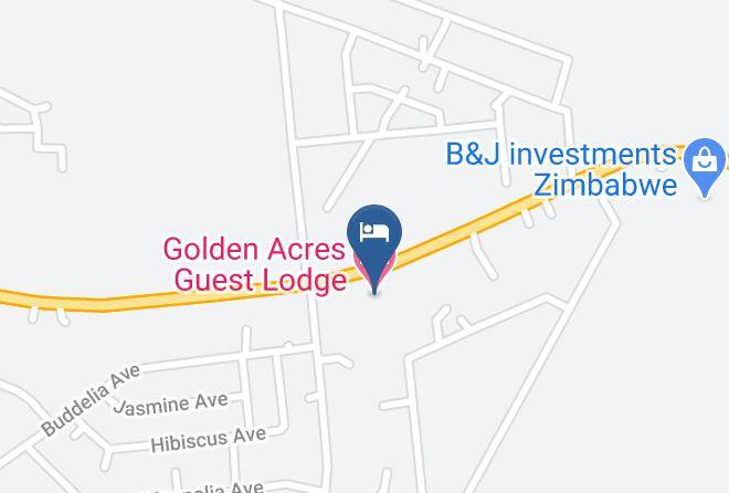 Kwekwe - Golden Acres Guest Lodge Maps