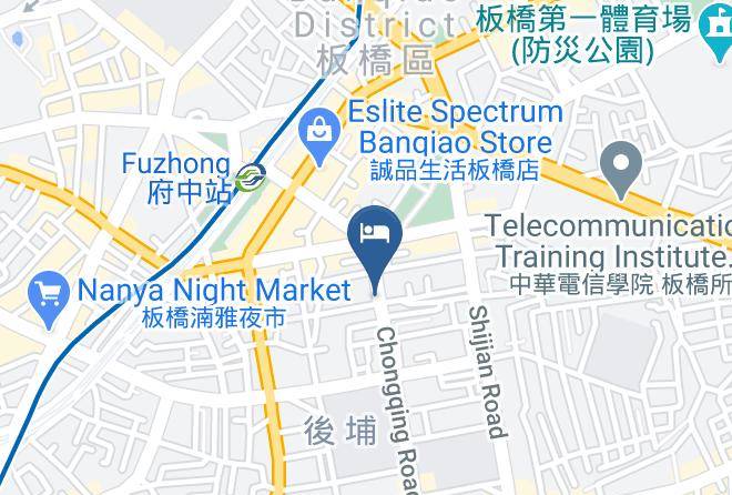 Banqiao District - Golden Age Hotel Maps