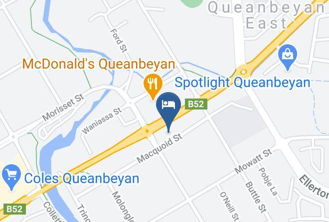 Queanbeyan Palerang Regional - Golden Age Motor Inn Maps
