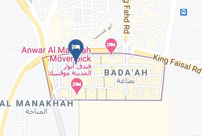 Medina - Golden Al Salihiya Hotel Maps
