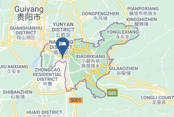 Guiyang - Golden Apple Boutique Hotel Maps