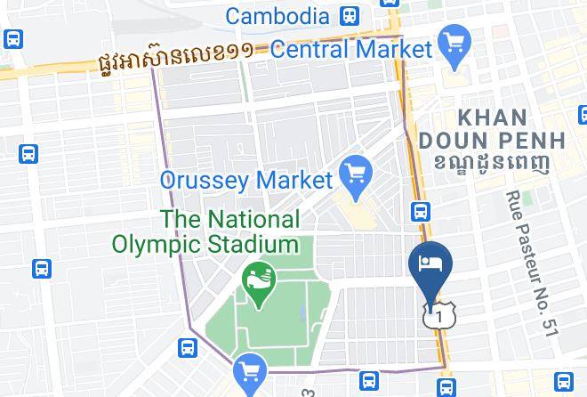Prampir Meakkara - Golden Apple Hotel Two Maps