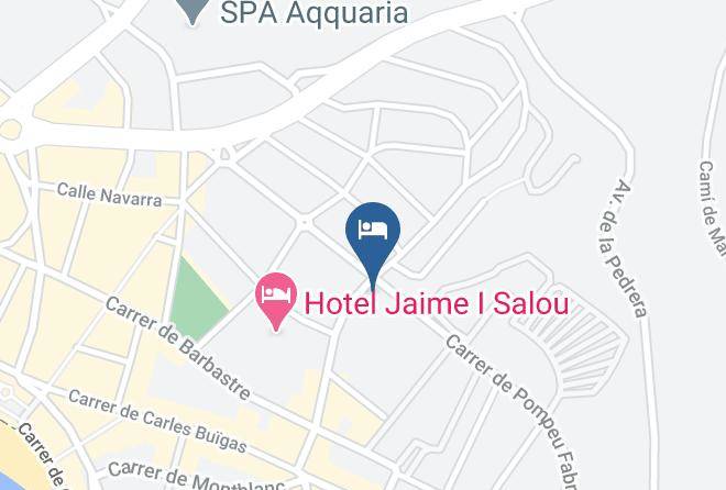 Tarragona - Golden Avenida Family Suites Maps
