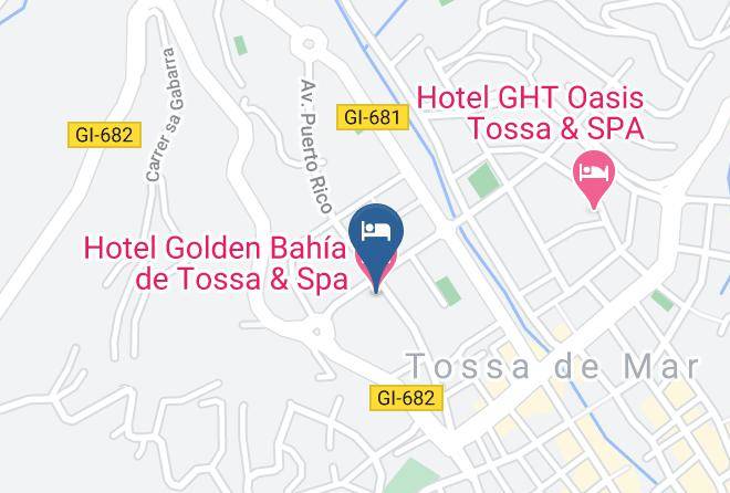 Girona - Golden Bahia De Tossa & Spa Maps