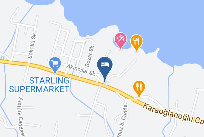 Alsancak - Golden Bay Hotel Maps