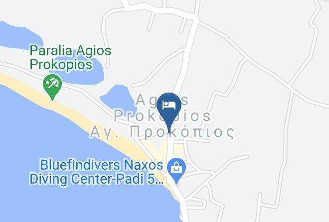 Naxos - Golden Bay Hotel Maps