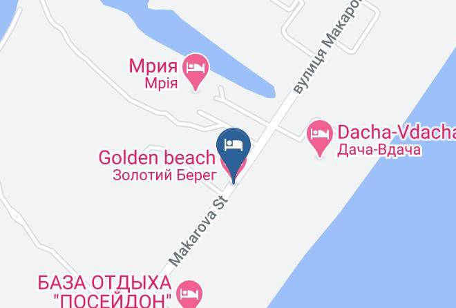 Golden Beach Map