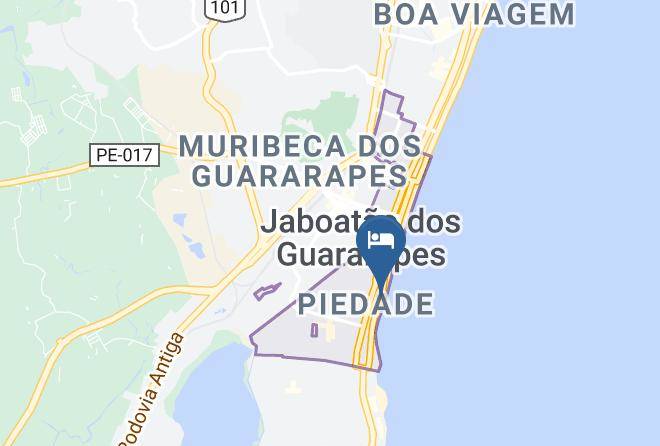 Piedade - Flats Golden Beach Maps