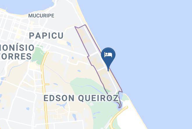 Fortaleza - Golden Beach Hotel Maps
