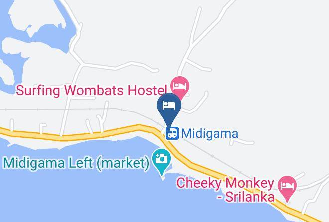 Golden Beach Hotel Map