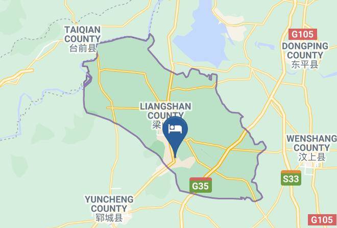 Jining - Golden Beach Hotel Maps