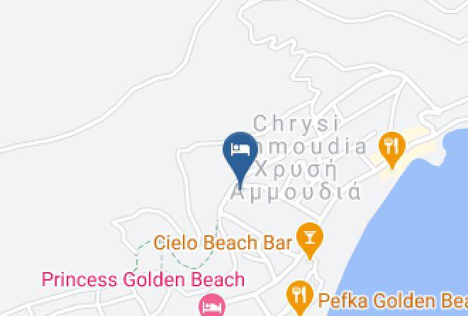 Thasos - Golden Beach Inn Maps