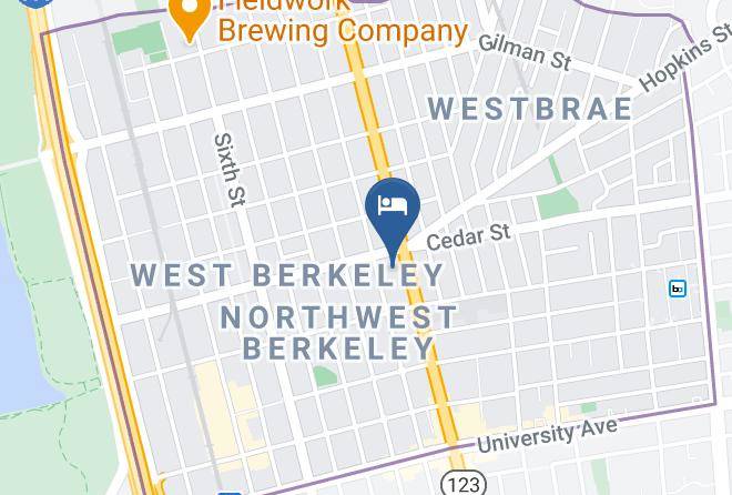 Alameda - Golden Bear Inn Maps