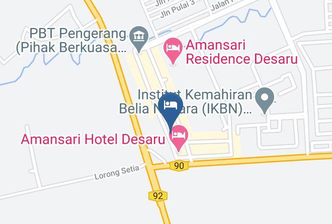 Kota Tinggi District - Golden Boutique Hotel Maps