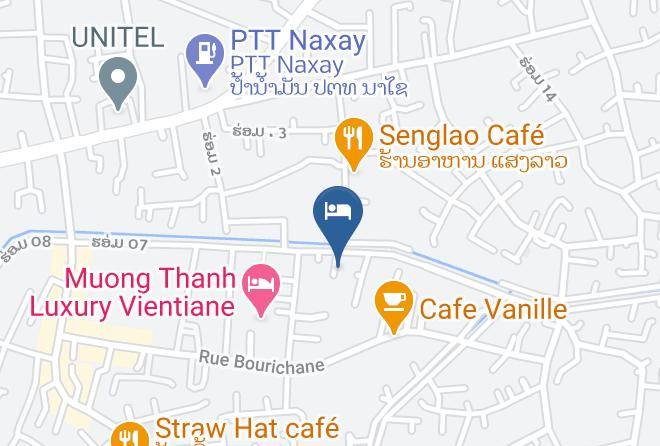 Vientiane - Golden Bowl Hotel Maps