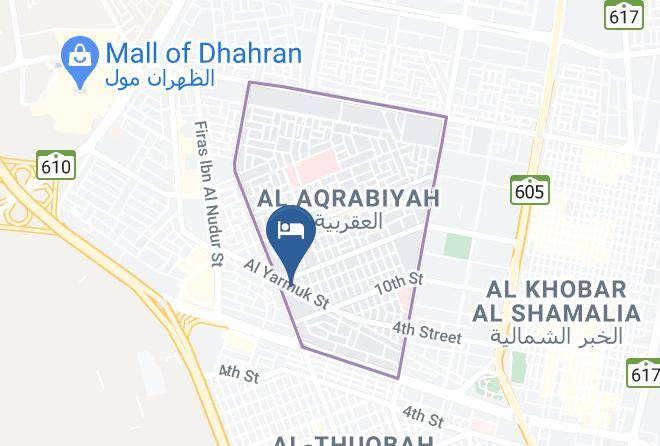 Al Khobar - Golden Bujari Hotel Maps