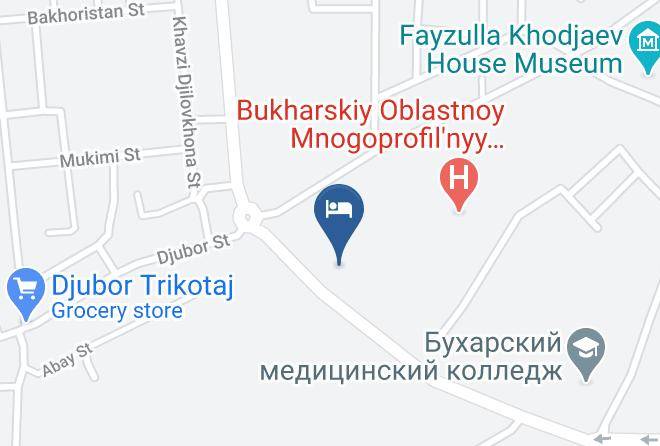 Bukhara - Golden Bukhra Boutique Maps