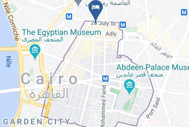 Cairo - Golden Cairo Hotel Maps