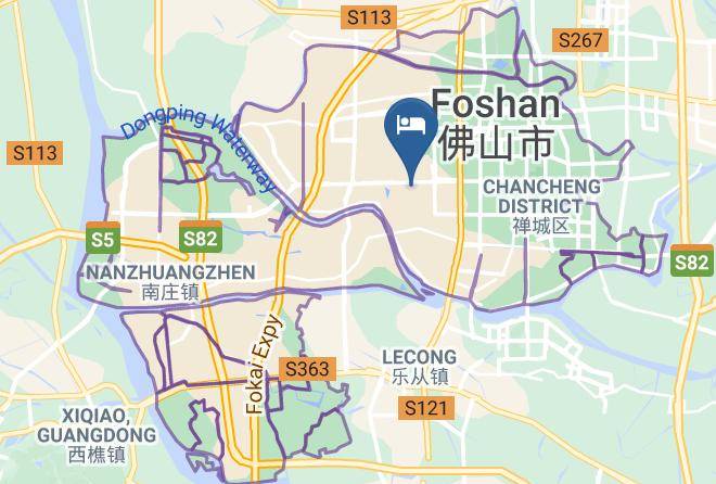 Foshan - Golden Capital Hotel Maps
