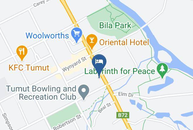 Snowy Valleys - Golden Chain The Elms Motor Inn Maps