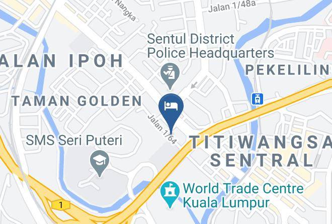 Kuala Lumpur - Golden City Condominium Maps