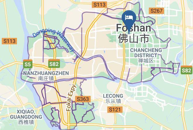 Golden City Hotel Map