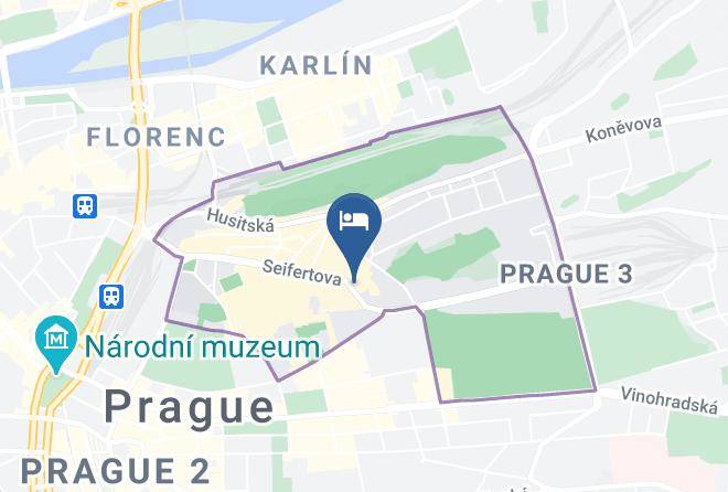 Prague - Golden City Hotel Garni Maps